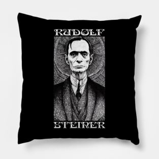 Rudolf Steiner Anthroposophy Esoteric Theosophy Design Pillow