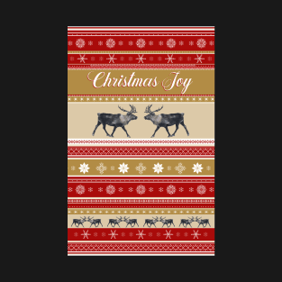 Christmas Joy - Christmas Reindeers T-Shirt