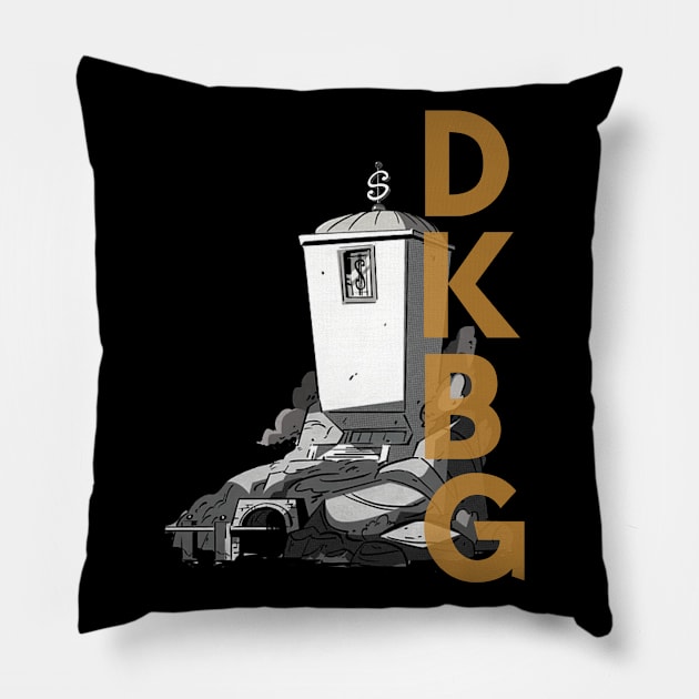 Duckburg Noir Pillow by Amores Patos 