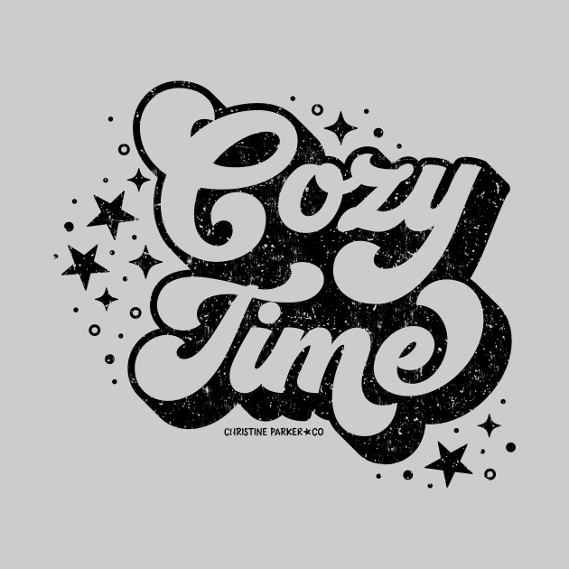 Cozy time sparkles - black by Christine Parker & Co