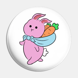 Bunny going for a walk Pin