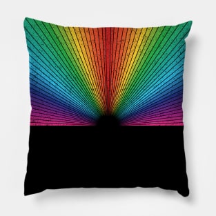 Rainbow Radiance Pillow