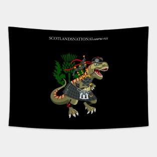 Clanosaurus Rex SCOTLANDSNATIONALsaurus rex Plaid Scotlands National Scotland Ireland Family Tartan Tapestry