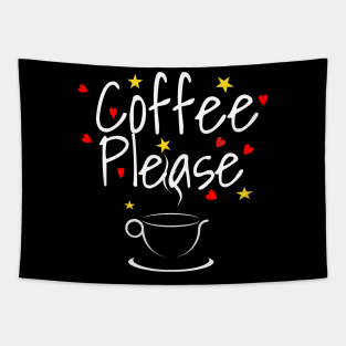 Coffee Please Tapestry