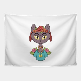 Cat Frida Tapestry