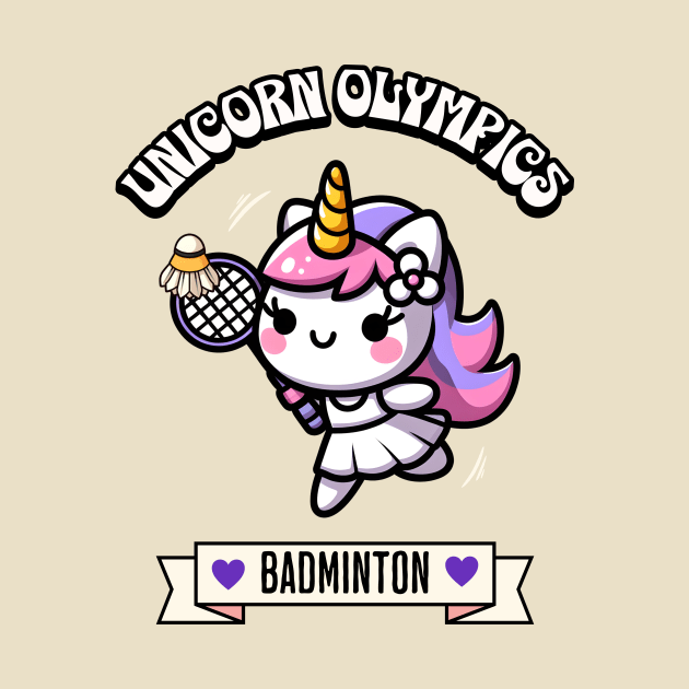 Badminton Unicorn Olympics 🦄 - Smash It! by Pink & Pretty