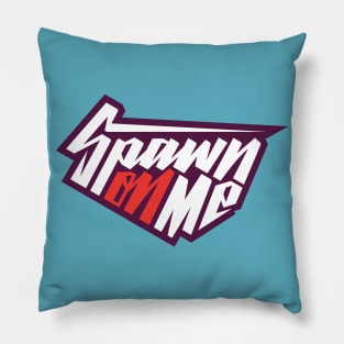 SOM 2.0 SCRIPT (RED ON) Pillow