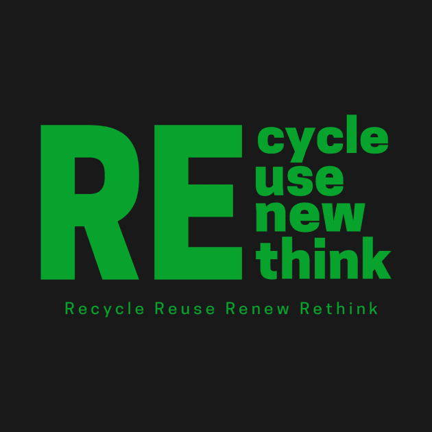 Recycle Reuse Renew Rethink by Yayatachdiyat0