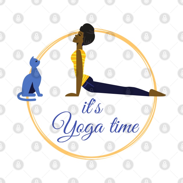 Its Yoga time by O.M design