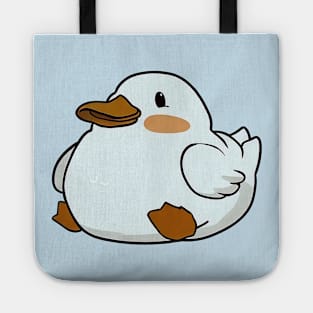 Ducks doing cute things Tote