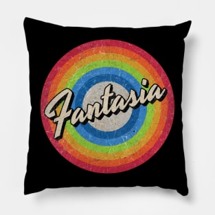 Vintage Style circle - Fantasia Pillow