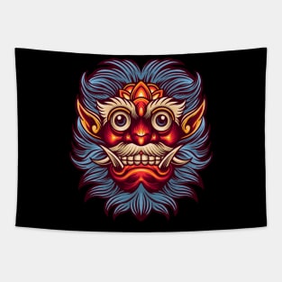 Mytical Ornamental Japanese figure culture Tapestry