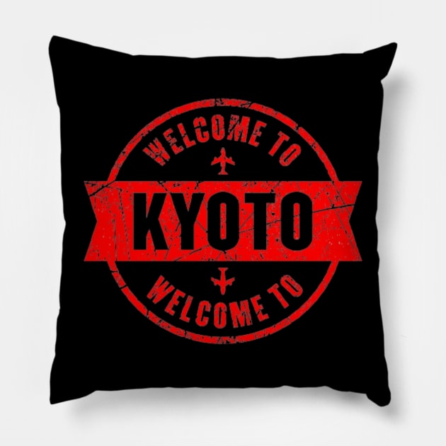 Welcome to kyoto Pillow by ElRyan