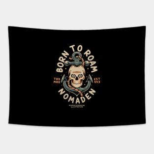 Skull Nomaden Tapestry