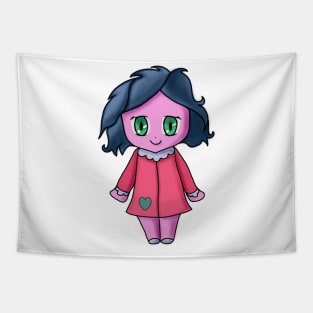 A cute chibi character Tapestry