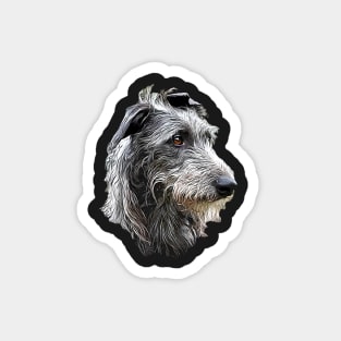 Deerhound Gorgeous Dog Magnet