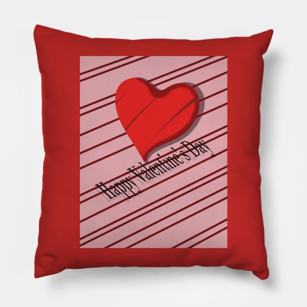 Valentine’s Day Pillow by Almanzart