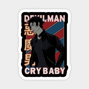 Akira Fudo Devilman Cryba Anime Magnet