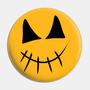 Funny Halloween Pumpkin Monster, Gift For Halloween Holiday Pin