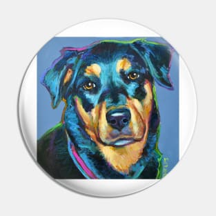 Colorful ROTTWEILER Pin