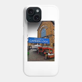 Camden Lock Market London NW1 England Phone Case