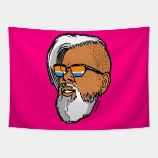 Classic Uncle Rags! Slick Look with Beard and Sunglasses Tapestry