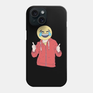 Tears of Joy Emoticon - Happy Crying - Uplifting Phone Case