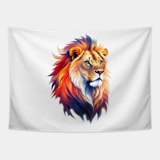 Yet Another Lion - Watercolor - AI Art Tapestry