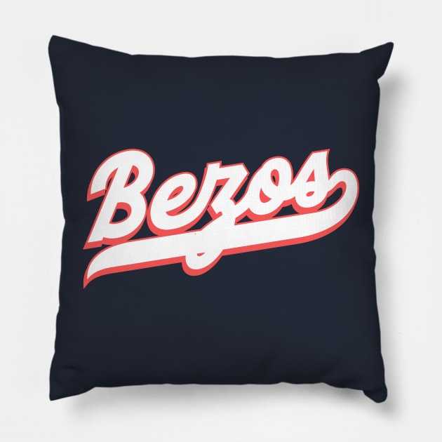 Jeffrey Bezos Pillow by CC0hort