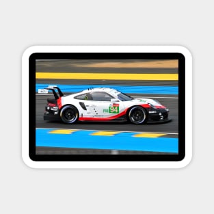 Porsche 911 RSR 24 Hours of Le Mans 2018 Magnet