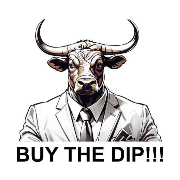 Buy the Dip Bull by NordicBadger