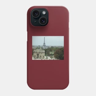 Paris View From the Louvre Museum Phone Case