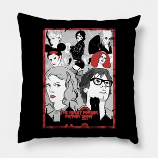 Rocky Horror Picture Show Distressed Poster Pillow