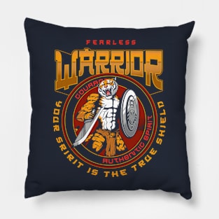 Fearless Warrior Tiger Ver. Pillow