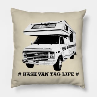 Hash Van Tag Life Pillow