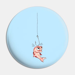 Angry fish Pin