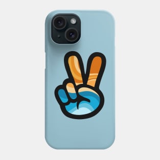 Hippie Beach Peace Sign Phone Case