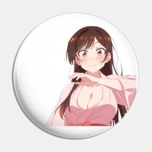 Chizuru San From Rent A Girlfriend Anime Pin