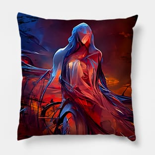 Abstract Vecna Pillow