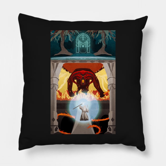 The Balrogs of Morgoth Pillow by enchantedrealm