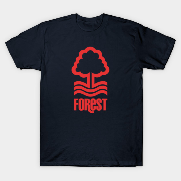 Nottingham Forest Red Logo - Forest - T-Shirt | TeePublic