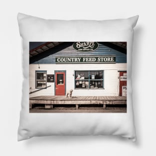 Country Feed Store Pillow