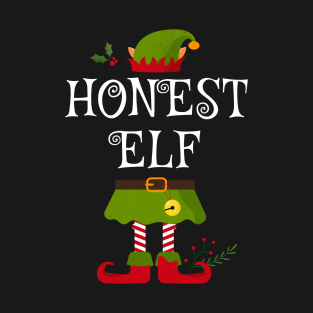 Honest Elf Shirt , Family Matching Group Christmas Shirt, Matching T Shirt for Family, Family Reunion Shirts T-Shirt