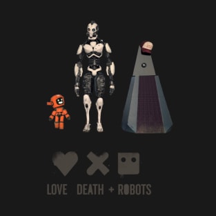 Love Death and Robots - Three Robots T-Shirt