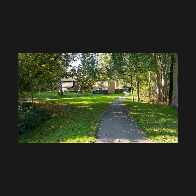 Path leading to beautiful house and greenery around by fantastic-designs