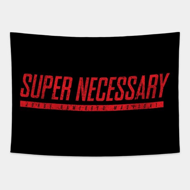 Super Necessary Tapestry by huckblade