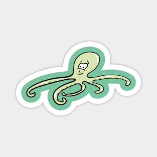 funny octopus Magnet