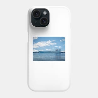 Cape Knox RoRo Ship on the Mississippi River Phone Case