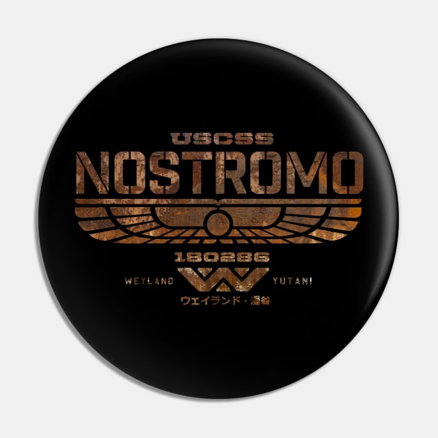 USCSS Nostromo Pin by MindsparkCreative