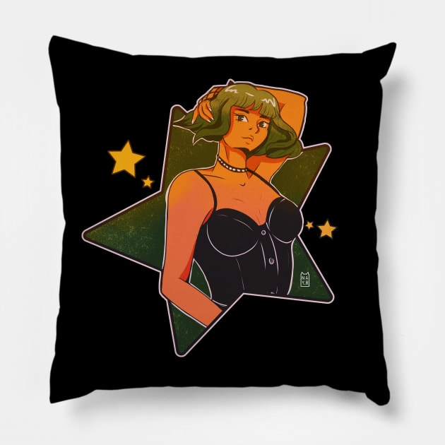 Ramona Flowers Pillow by nay__b